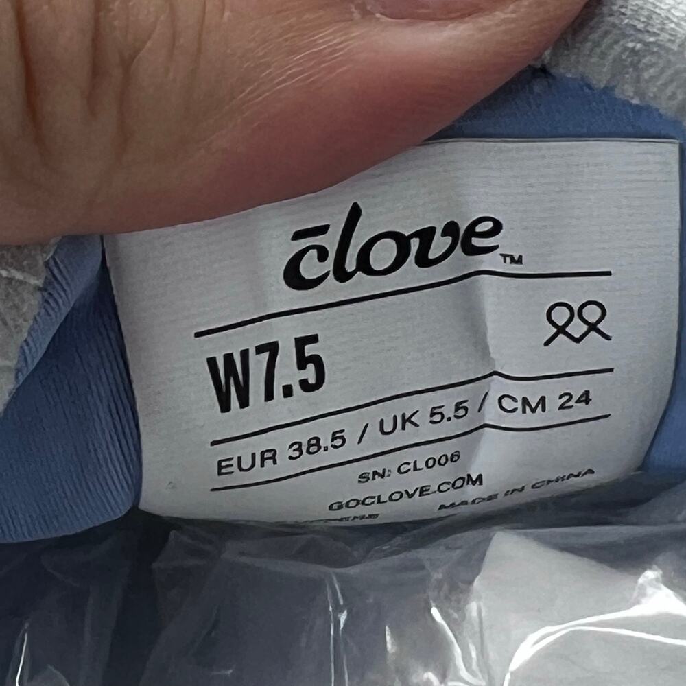 Clove Gray Matter Classic Comfort Sneaker Nursing Shoes Women 7.5 NWOB - Picture 8 of 9